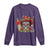 Cinco De Mayo Christmas Long Sleeve Shirt Mexican Sugar Skull Sombrero Tequila Party - Wonder Print Shop