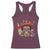 Cinco De Mayo Christmas Racerback Tank Top Mexican Sugar Skull Sombrero Tequila Party - Wonder Print Shop