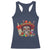 Cinco De Mayo Christmas Racerback Tank Top Mexican Sugar Skull Sombrero Tequila Party - Wonder Print Shop