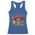 Cinco De Mayo Christmas Racerback Tank Top Mexican Sugar Skull Sombrero Tequila Party - Wonder Print Shop