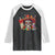 Cinco De Mayo Christmas Raglan Shirt Mexican Sugar Skull Sombrero Tequila Party - Wonder Print Shop