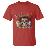 Cinco De Mayo Christmas T Shirt Mexican Sugar Skull Sombrero Tequila Party - Wonder Print Shop