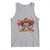 Cinco De Mayo Christmas Tank Top Mexican Sugar Skull Sombrero Tequila Party - Wonder Print Shop