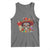 Cinco De Mayo Christmas Tank Top Mexican Sugar Skull Sombrero Tequila Party - Wonder Print Shop