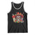 Cinco De Mayo Christmas Tank Top Mexican Sugar Skull Sombrero Tequila Party - Wonder Print Shop