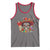Cinco De Mayo Christmas Tank Top Mexican Sugar Skull Sombrero Tequila Party - Wonder Print Shop