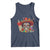 Cinco De Mayo Christmas Tank Top Mexican Sugar Skull Sombrero Tequila Party - Wonder Print Shop