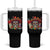 Cinco De Mayo Christmas Tumbler With Handle Mexican Sugar Skull Sombrero Tequila Party - Wonder Print Shop