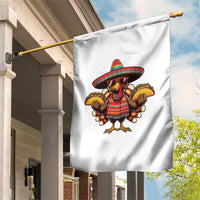 Funny Thanksgiving Turkey Garden Flag Taco Mexican Christmas - Wonder Print Shop