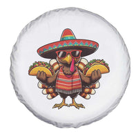 Funny Thanksgiving Turkey Spare Tire Cover Taco Mexican Christmas - Wonder Print Shop
