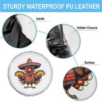 Funny Thanksgiving Turkey Spare Tire Cover Taco Mexican Christmas - Wonder Print Shop