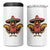 Funny Thanksgiving Turkey 4 in 1 Can Cooler Tumbler Taco Mexican Christmas - Wonder Print Shop
