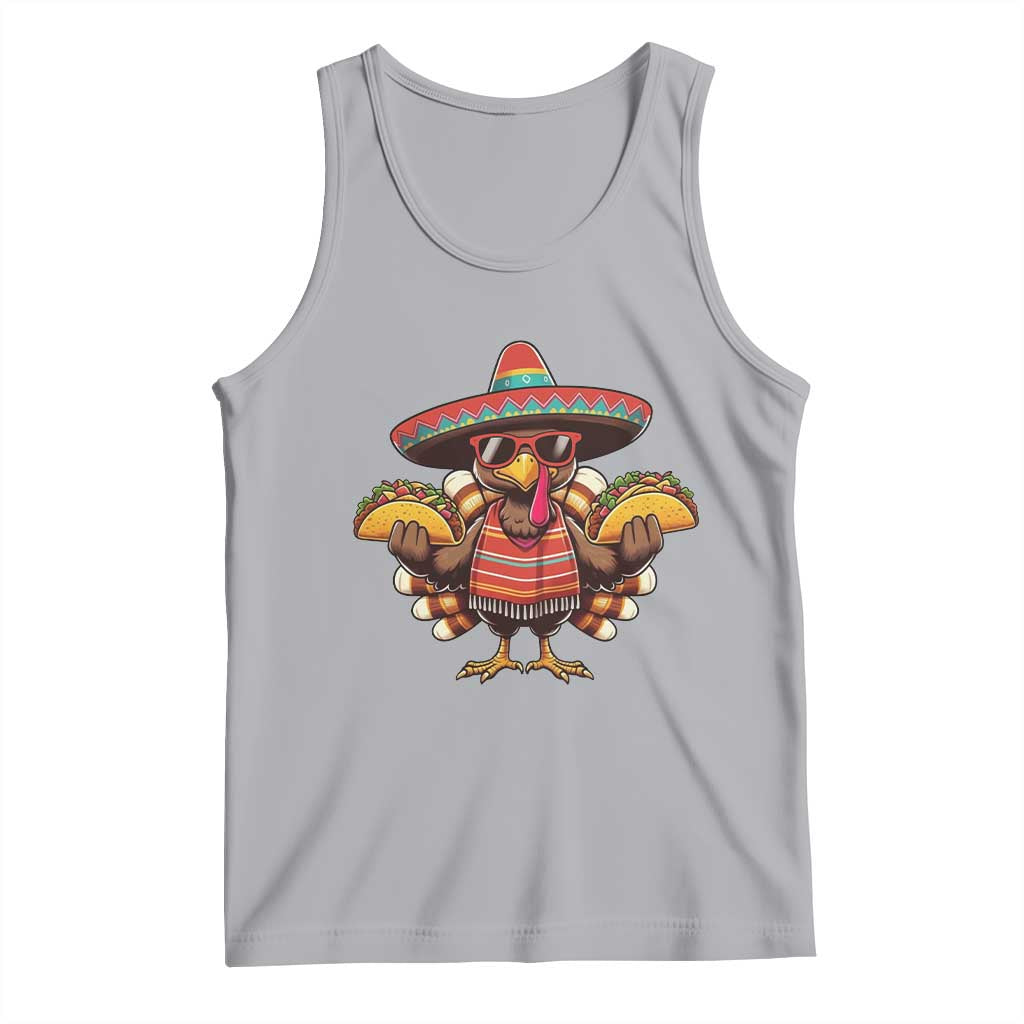 Funny Thanksgiving Turkey Tank Top Taco Mexican Christmas - Wonder Print Shop
