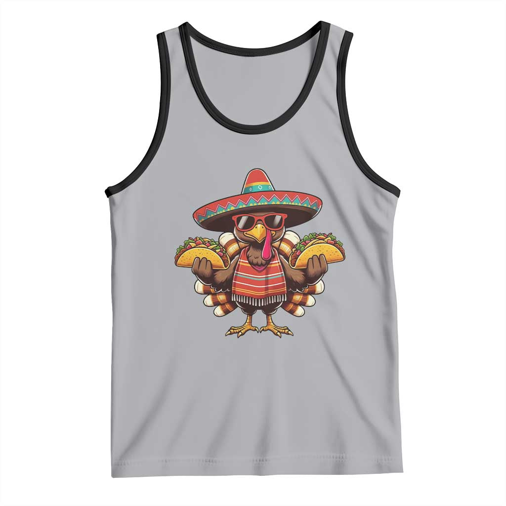 Funny Thanksgiving Turkey Tank Top Taco Mexican Christmas - Wonder Print Shop