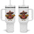 Funny Thanksgiving Turkey Tumbler With Handle Taco Mexican Christmas - Wonder Print Shop