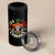 Viva Mexico Cabrones 4 in 1 Can Cooler Tumbler Mexican Skull Christmas - Wonder Print Shop