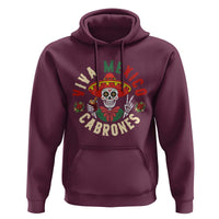 Viva Mexico Cabrones Hoodie Mexican Skull Christmas - Wonder Print Shop