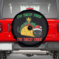 Funny Taco Cat Tree Christmas Spare Tire Cover - Wonder Print Shop