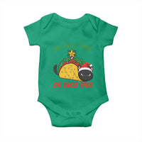 Funny Taco Cat Tree Christmas Baby Onesie - Wonder Print Shop