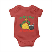 Funny Taco Cat Tree Christmas Baby Onesie - Wonder Print Shop