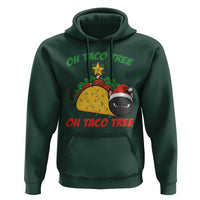 Funny Taco Cat Tree Christmas Hoodie - Wonder Print Shop