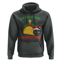 Funny Taco Cat Tree Christmas Hoodie - Wonder Print Shop