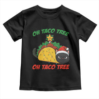 Funny Taco Cat Tree Christmas Toddler T Shirt - Wonder Print Shop