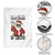 Funny Santa Taco Christmas Garden Flag All I Want For Christmas Is Taco - Wonder Print Shop