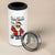 Funny Santa Taco Christmas 4 in 1 Can Cooler Tumbler All I Want For Christmas Is Taco - Wonder Print Shop