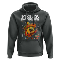 Funny Taco Mexican Christmas Hoodie Feliz Navi Mariachi - Wonder Print Shop
