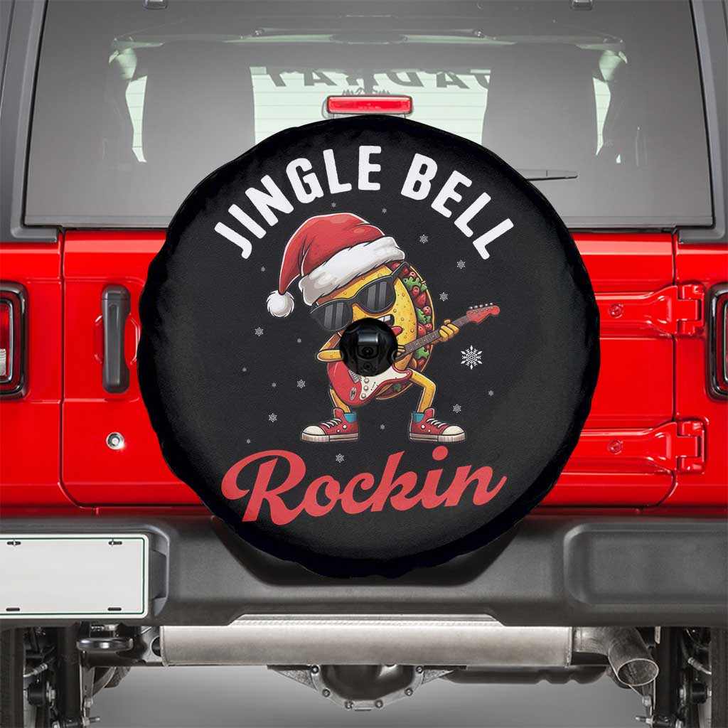 Funny Taco Christmas Spare Tire Cover Jingle Bell Rockin - Wonder Print Shop