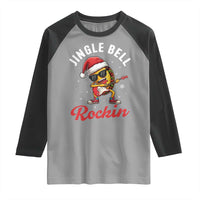 Funny Taco Christmas Raglan Shirt Jingle Bell Rockin - Wonder Print Shop