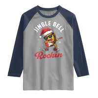 Funny Taco Christmas Raglan Shirt Jingle Bell Rockin - Wonder Print Shop