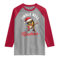 Funny Taco Christmas Raglan Shirt Jingle Bell Rockin - Wonder Print Shop