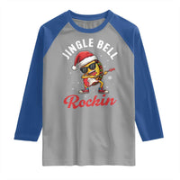 Funny Taco Christmas Raglan Shirt Jingle Bell Rockin - Wonder Print Shop