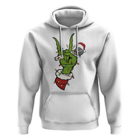 Funny Christmas Rock Hoodie Rock Green Hand Style Xmas - Wonder Print Shop