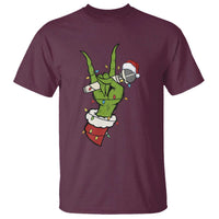Funny Christmas Rock T Shirt Rock Green Hand Style Xmas - Wonder Print Shop