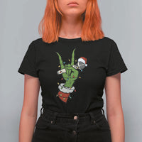 Funny Christmas Rock T Shirt For Women Rock Green Hand Style Xmas - Wonder Print Shop