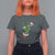Funny Christmas Rock T Shirt For Women Rock Green Hand Style Xmas - Wonder Print Shop