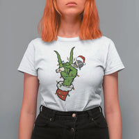 Funny Christmas Rock T Shirt For Women Rock Green Hand Style Xmas - Wonder Print Shop