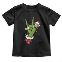Funny Christmas Rock Toddler T Shirt Rock Green Hand Style Xmas - Wonder Print Shop