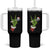Funny Christmas Rock Tumbler With Handle Rock Green Hand Style Xmas - Wonder Print Shop