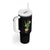 Funny Christmas Rock Tumbler With Handle Rock Green Hand Style Xmas - Wonder Print Shop