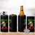 Funny Taco Mexican Christmas 4 in 1 Can Cooler Tumbler Feliz Navitaco - Wonder Print Shop