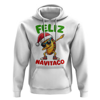 Funny Taco Mexican Christmas Hoodie Feliz Navitaco - Wonder Print Shop