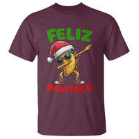 Funny Taco Mexican Christmas T Shirt Feliz Navitaco - Wonder Print Shop