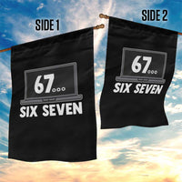 67 Six Seven Meme Garden Flag Funny Tech Support - Wonder Print Shop