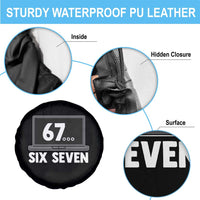 67 Six Seven Meme Spare Tire Cover Funny Tech Support - Wonder Print Shop