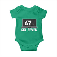 67 Six Seven Meme Baby Onesie Funny Tech Support - Wonder Print Shop