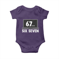 67 Six Seven Meme Baby Onesie Funny Tech Support - Wonder Print Shop